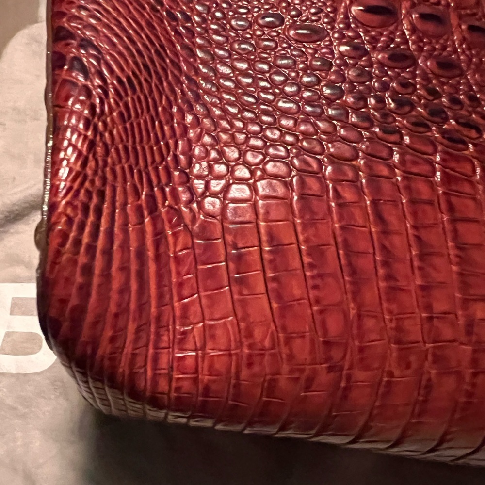 Brahmin Asher Tote Shoulder Bag PECAN - Picture 6 of 11